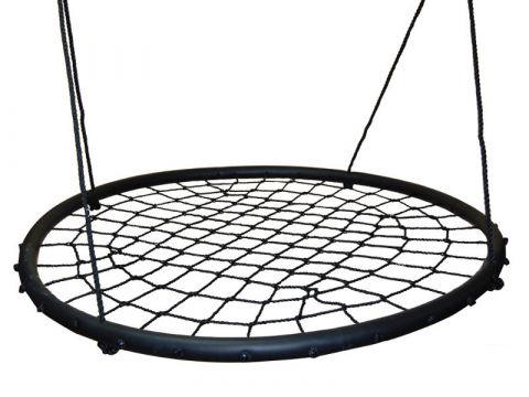 Torretta gioco 15 incl. scivolo a onde, parete da arrampicata, altalena  doppia e scala in corda - misure: 350 x 345 cm