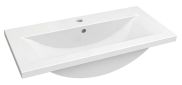 Bagno - Lavabo "Jammu" 03, bianco - 18 x 81 x 39 cm (h x l x p)