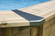 Giunti angolari in acciaio inox per piscina in legno Sunnydream 02-05