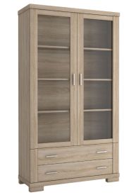 Vetrinetta "Temerin" 17a, rovere Sonoma - 195 x 110 x 42 cm (h x l x p)