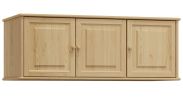 Top per armadio in pino massello naturale 025 - Dimensioni 50 x 133 x 60 cm (h x l x p)