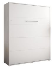 Letto a scomparsa verticale Namsan 04, bianco opaco / bianco lucido - 160 x 200 cm (l x p)