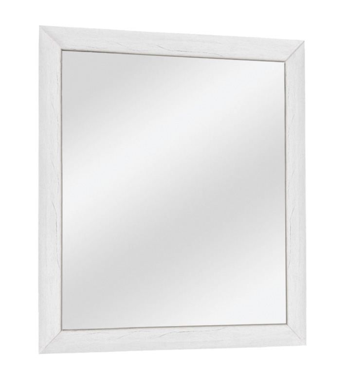 Specchio "Camprodon" 17, bianco rovere - 70 x 65 x 2 cm (h x l x p)