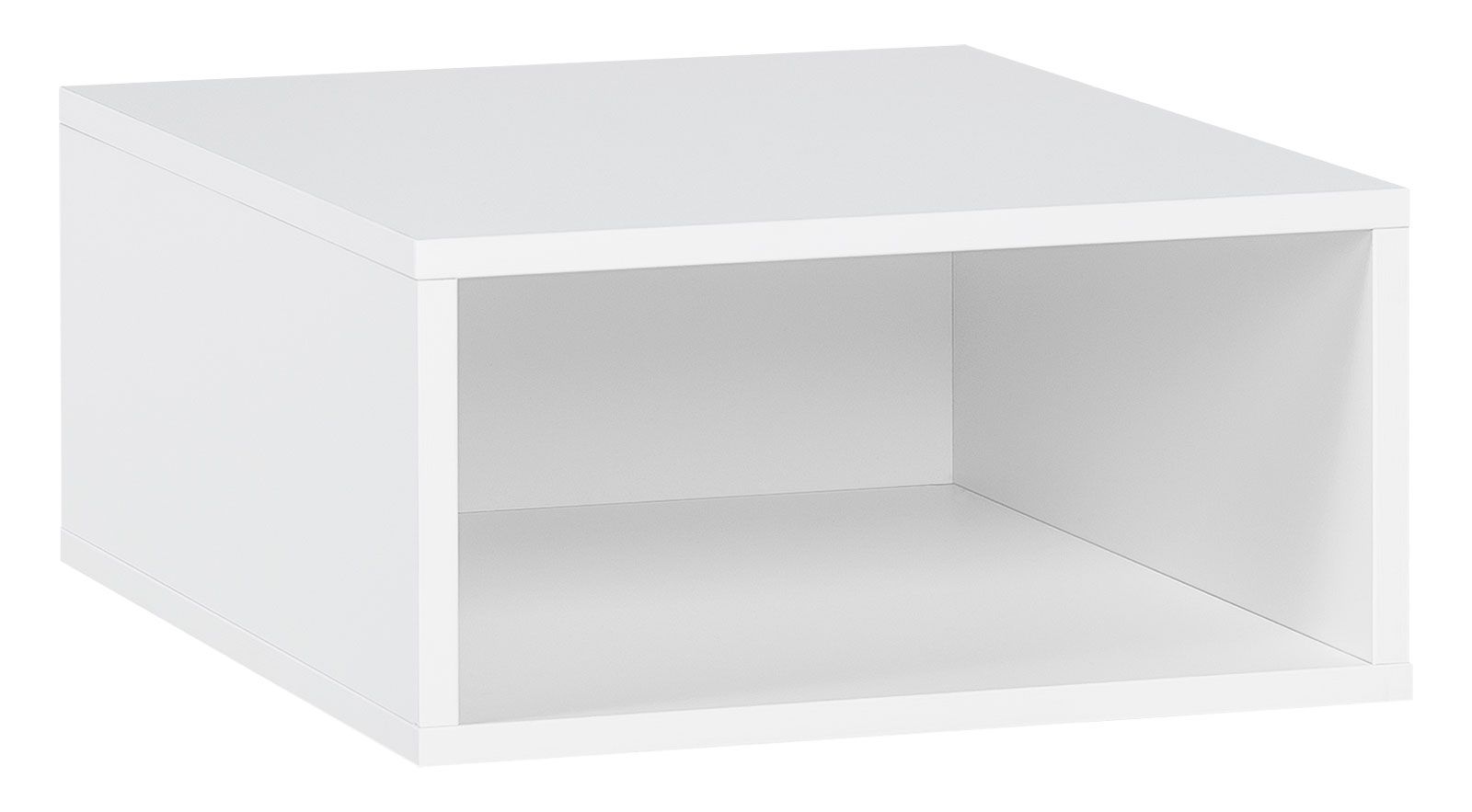 Contenitore "Minnea" piccolo, bianco - 16 x 32 x 41 cm (h x l x p)