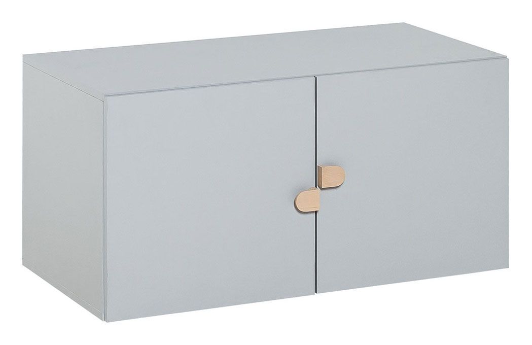 Cameretta - Cassettiera "Skalle" 07, grigio - 47 x 94 x 49 cm (h x l x p)