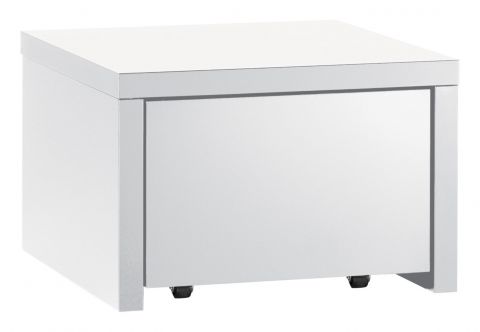 Cameretta - Tavolino contenitore "Marincho" 31, bianco - 35 x 54 x 53 cm (h x l x p)
