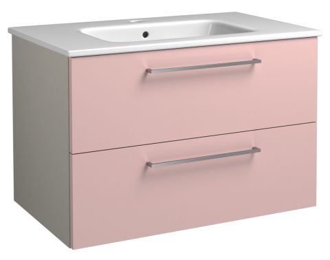 Mobile bagno "Noida" 15, beige / rosa - 50 x 76 x 46 cm (h x l x p)