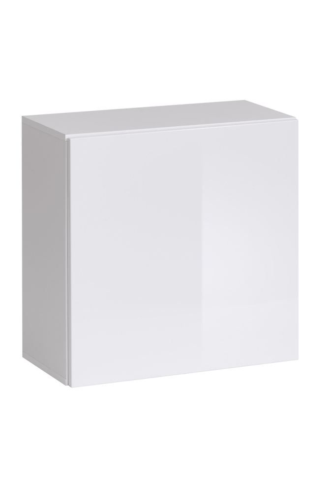 Pensile Fardalen 09, colore: bianco - Dimensioni: 60 x 60 x 30 cm (A x L x P), con due vani