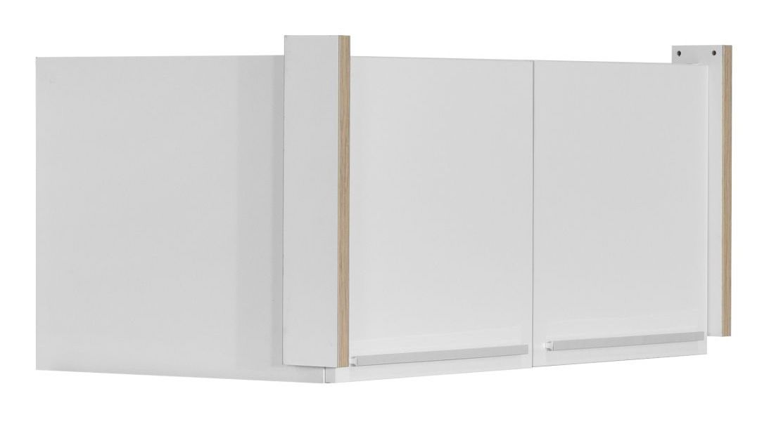 Modulo per armadio "Cerdanyola", due ante, rovere / bianco - 45 x 100 x 56 cm (h x l x p)