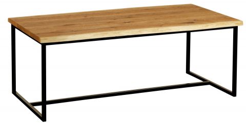 Tavolino "Natal" 02, naturale, rovere massello - 120 x 63 x 45 (l x p x h)