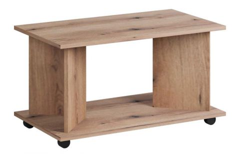 Tavolino "Zafra" 04, rovere Artisan - 90 x 50 x 50 cm (l x p x h)