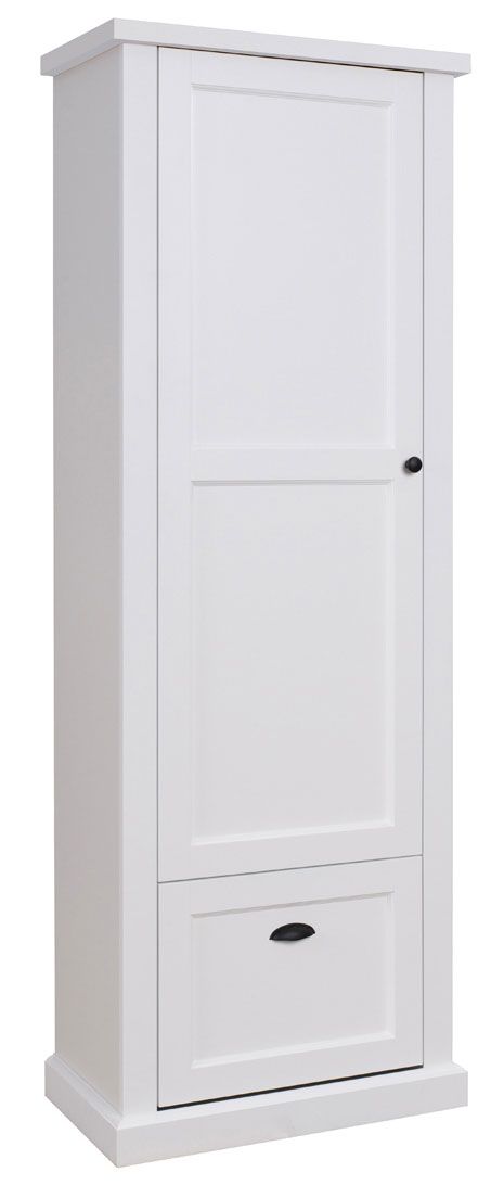 Armadio "Veternik" 06, bianco - 200 x 72 x 42 cm (h x l x p)