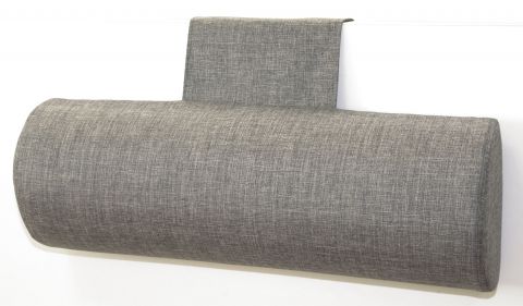 Cuscino per il collo 01 - 20 x 62 cm - grigio