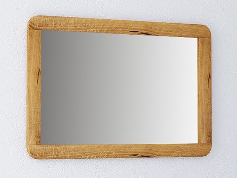 Specchio "Otago" 30, rovere massello selvatico, oliato - 60 x 90 x 2 cm (h x l x p)