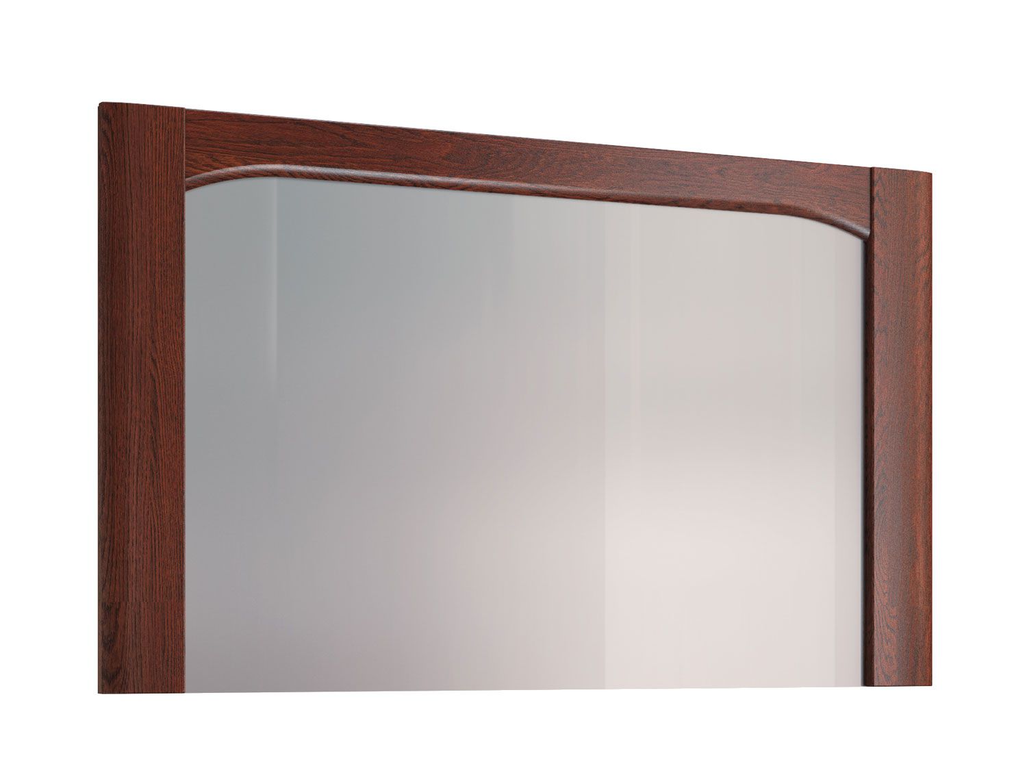 Specchio semplice con cornice in legno Krasno 35, rovere massiccio, dimensioni: 70 x 115 x 4 cm, perfetto per la toeletta