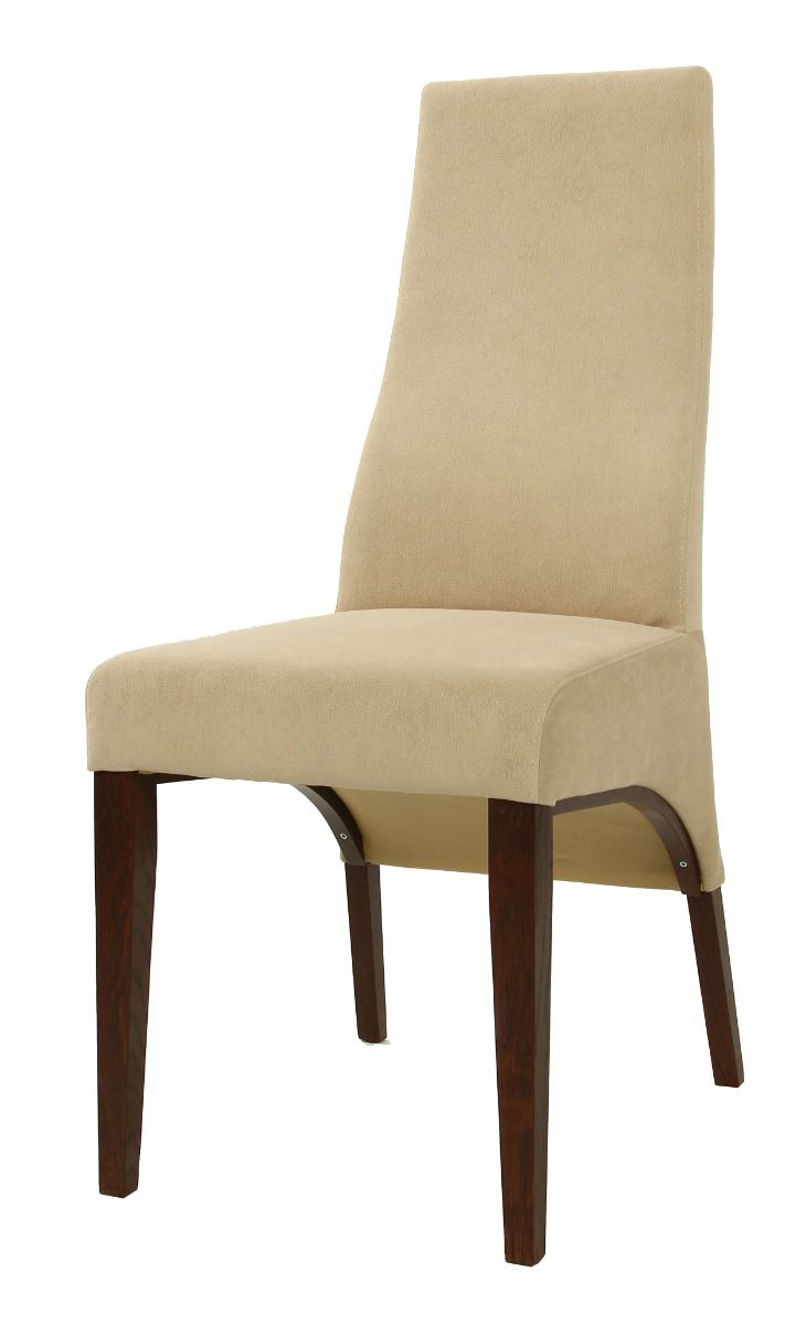 Sedia da pranzo con ecopelle Krasno 42, rovere massiccio, imbottitura: molleggio a onda, dimensioni: 103 x 44 x 43 cm, altezza seduta: 49 cm