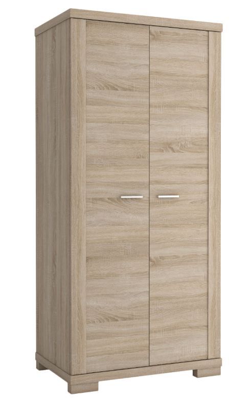 Armadio "Temerin" 13, rovere Sonoma - 195 x 90 x 58 cm (h x l x p)