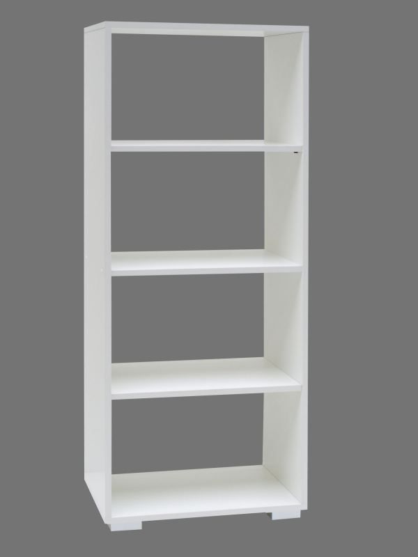 Scaffale "Cuarto" 10, bianco - 148 x 60 x 29 cm (h x l x p)