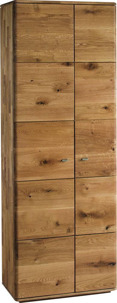 Armadio Lencois 01, naturale, rovere massiccio - 194 x 71 x 39 (h x l x p)