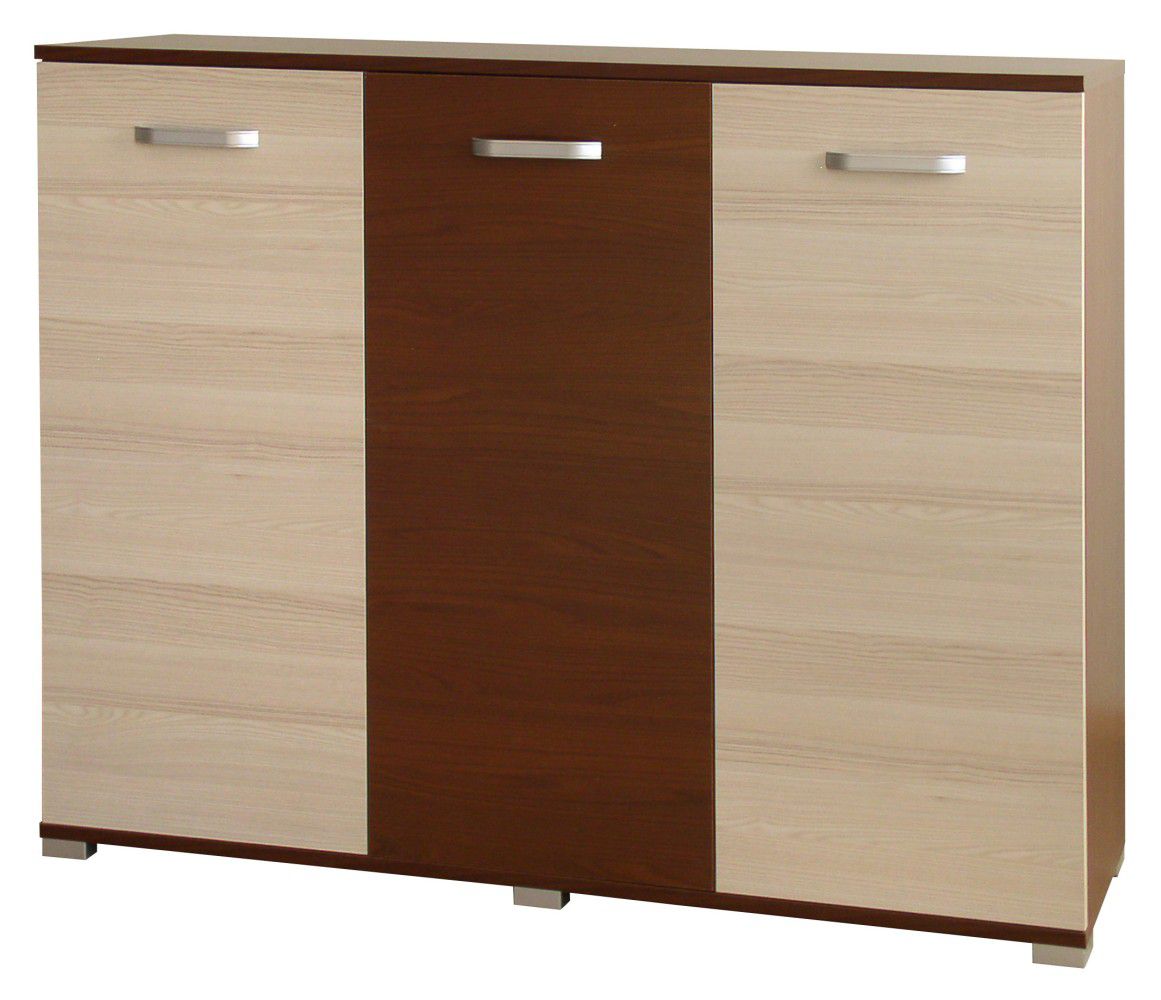 Madia "Cikupa" 36, noce/ olmo - 103 x 130 x 40 cm (h x l x p)