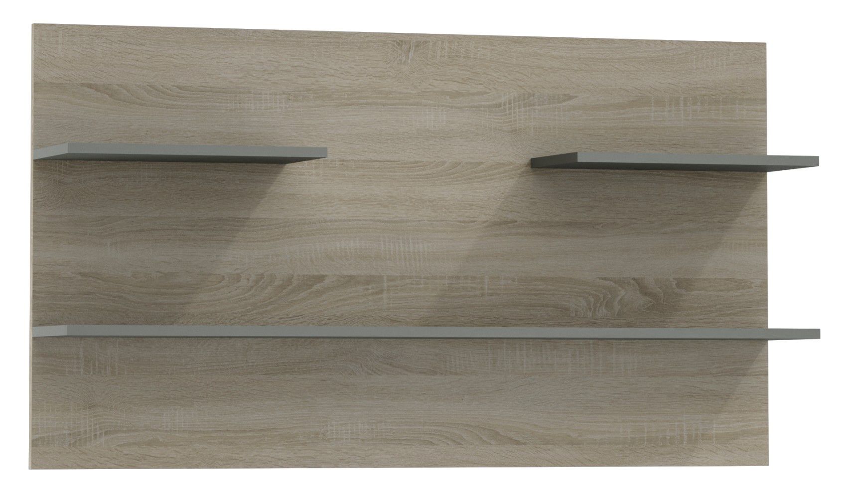 Mensola "Ciomas" 14, rovere Sonoma / grigio - 70 x 125 x 23 cm (h x l x p)