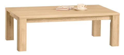 Tavolino "Jussara" 16, marrone chiaro, rovere massello - 120 x 75 x 39 cm (l x p x h)