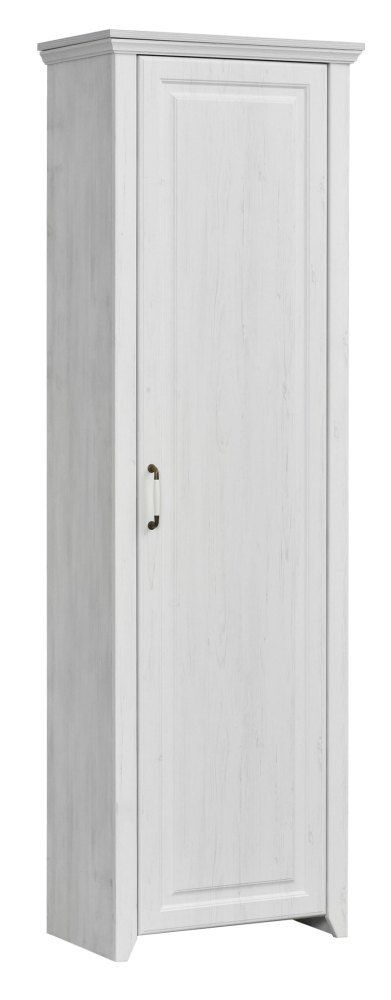 Armadio Bibaor 08, bianco rovere - 209 x 67 x 41 cm (h x l x p)