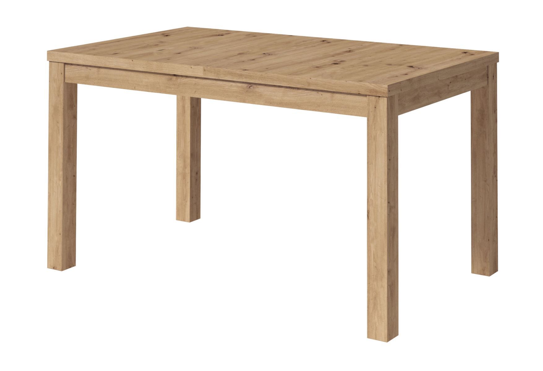 Tavolo da pranzo allungabile Temerin 36, rovere Artisan, 135-175 x 80 cm, struttura particolarmente stabile e precisa, bordi in ABS, stile moderno, montaggio rapido