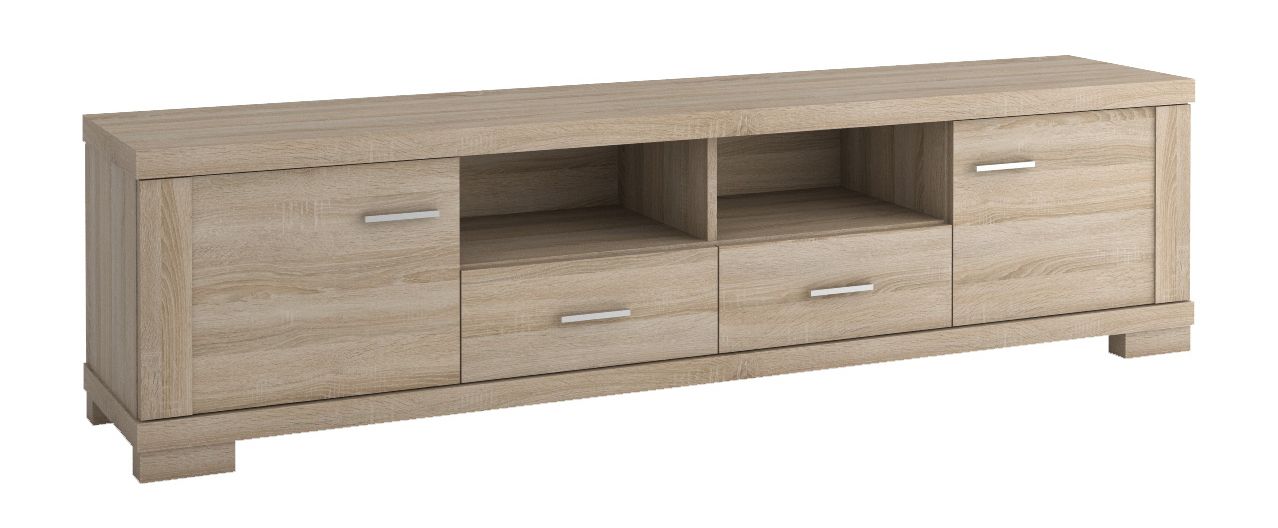 Mobile TV "Temerin" 24, rovere Sonoma - 50 x 200 x 42 cm (h x l x p)