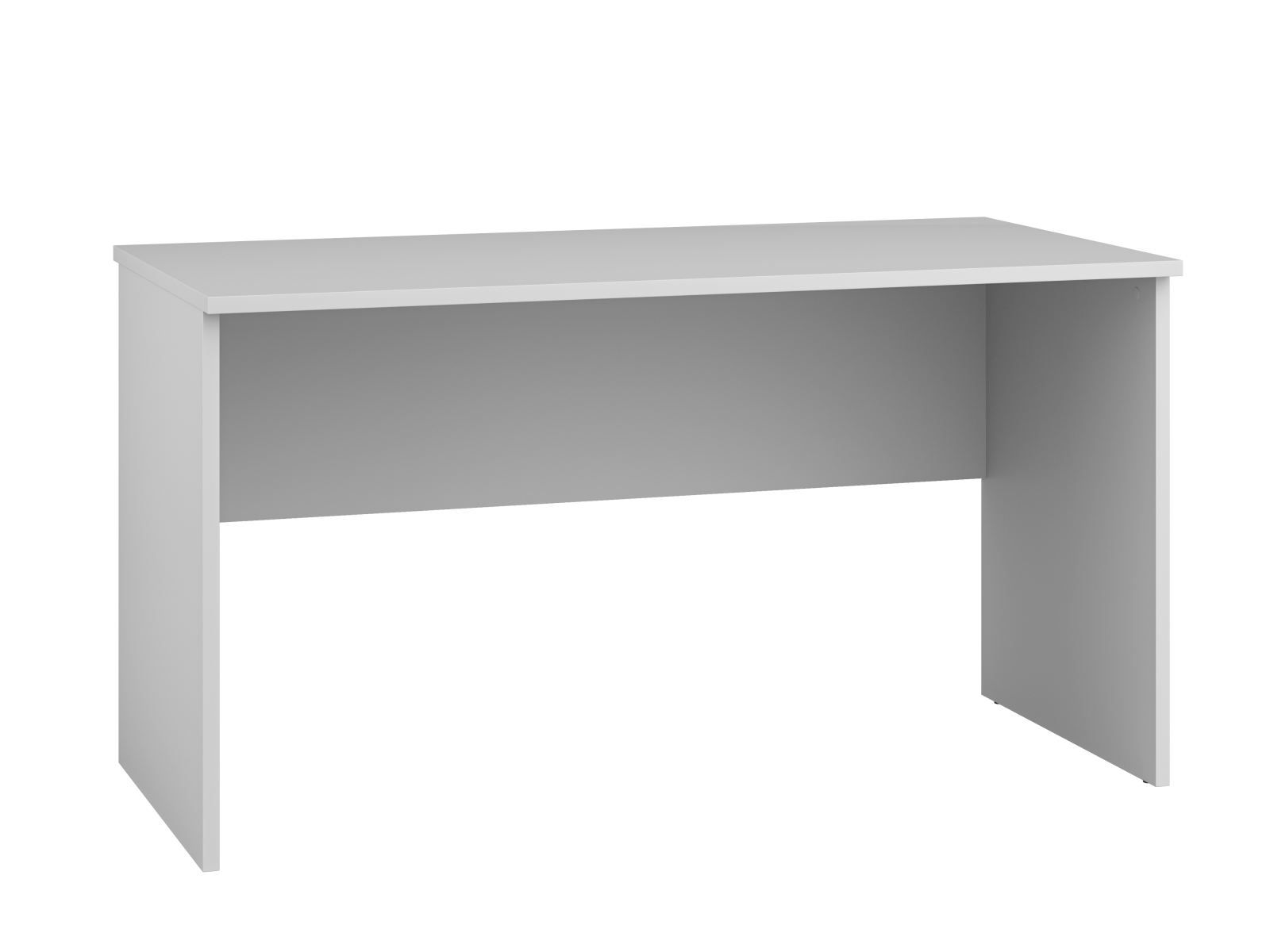 Tavolo da ufficio / scrivania Toivala 15, colore: grigio chiaro - Dimensioni: 75 x 138 x 68 cm (A x L x P)