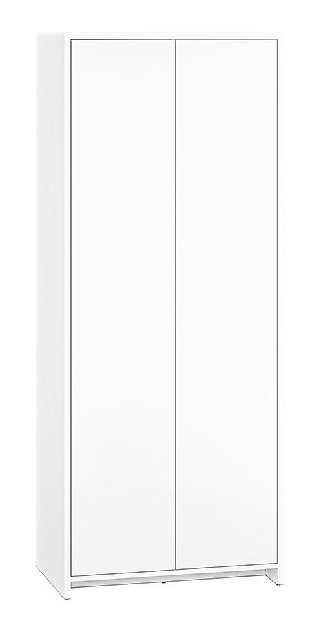 Armadio ad ante battenti "Tornved" 03, bianco - 197 x 80 x 51 cm (h x l x p)