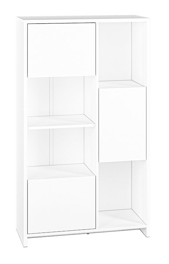 Scaffale "Tornved" 04, bianco - 138 x 80 x 34 cm (h x l x p)