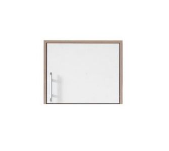 Modulo per armadio "Hannut" 05, bianco / rovere - 40 x 50 x 56 cm (h x l x p)