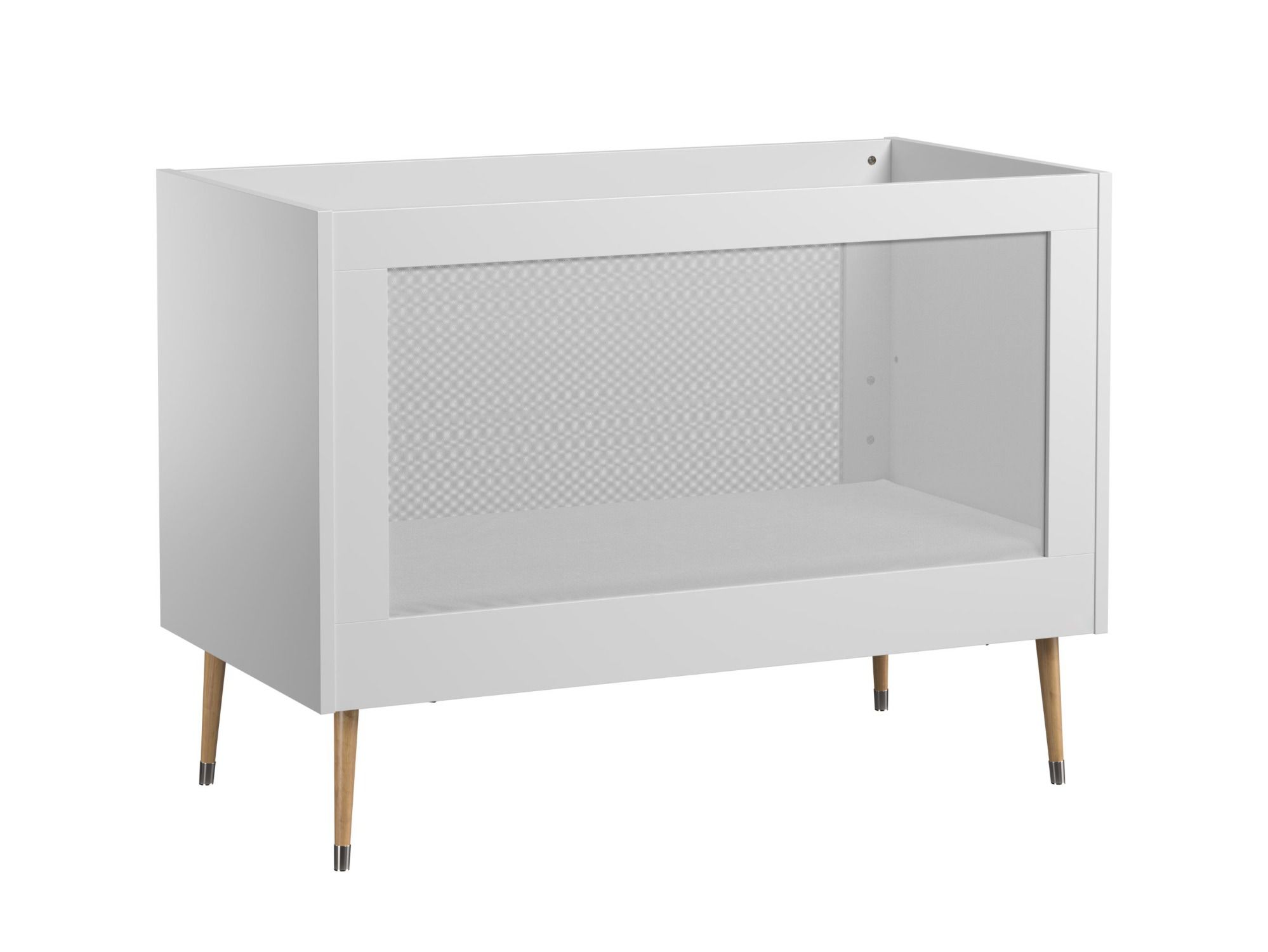 Lettino per bambini "Peetu" 03, bianco - 60 x 120 cm