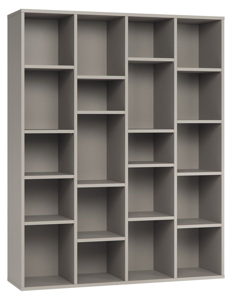 Scaffale "Bellaco" 04, grigio -  187 x 149 x 38 cm (h x l x p)