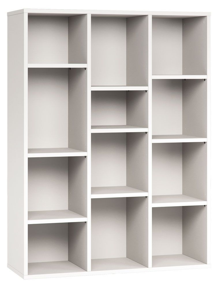 Scaffale Bellaco 49, colore: bianco - dimensioni: 151 x 112 x 38 cm (h x l x p)