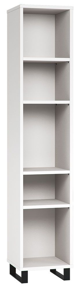 Scaffale "Chiflero" 47, bianco - 195 x 39 x 38 cm (h x l x p)