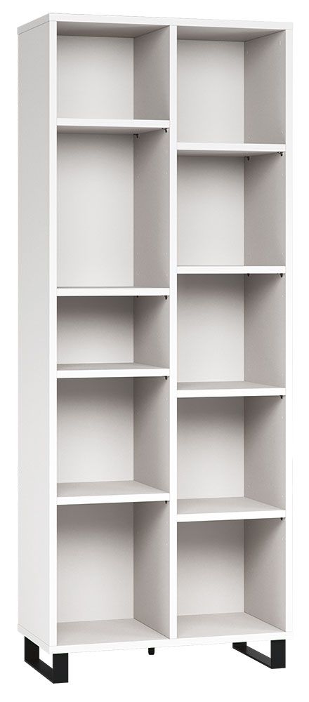 Scaffale "Chiflero" 48, bianco - 195 x 76 x 38 cm (h x l x p)