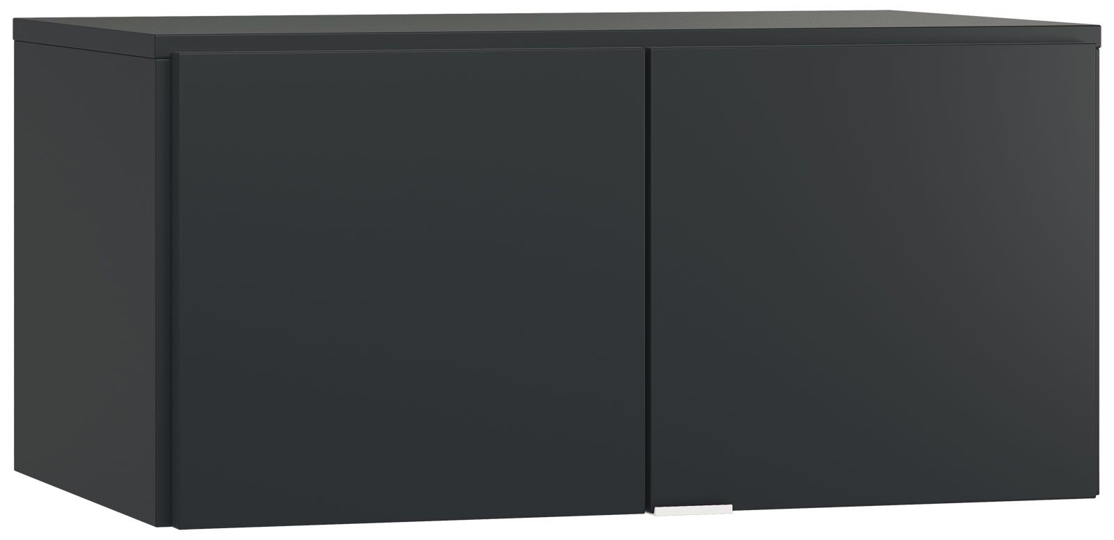 Modulo per armadio a 2 ante "Chiflero", nero - 45 x 93 x 57 cm (h x l x p)