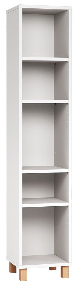 Scaffale "Invernada" 22, bianco - 195 x 39 x 38 cm (h x l x p)
