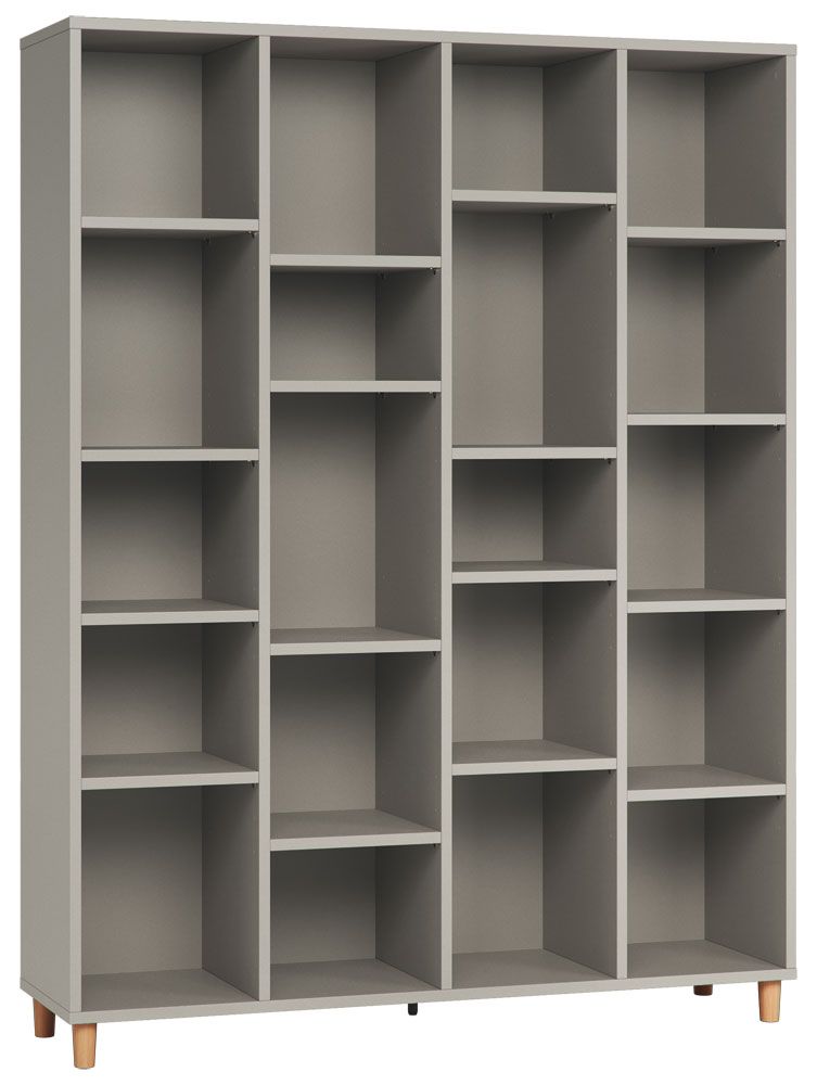 Scaffale "Nanez" 48, grigio - 195 x 149 x 38 cm (h x l x p)