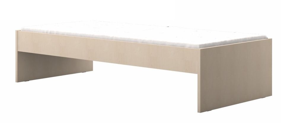 Letto singolo "Matthias" 01, crema - 90 x 200 cm (l x l)