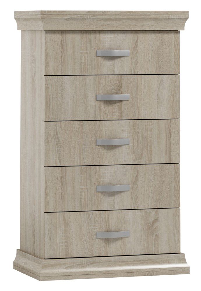 Cassettiera "Wewak" 08, rovere Sonoma - 117 x 70 x 42 cm (h x l x p)