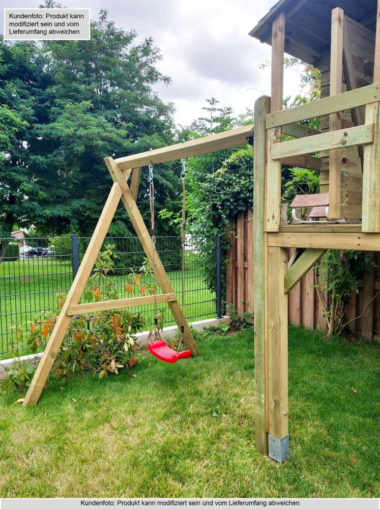 Altalena 1 posto 01 per Casetta da giardino per bambini, FSC