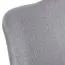 Sgabello scandinavo, colore: rovere/grigio, poggiapiedi e cuscinetti antiscivolo