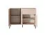 Cassettiera piccola a due ante Zaghouan 07, colore: Beige - Dimensioni: 81,5 x 103 x 39,5 cm (A x L x P), con un cassetto