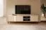 Base TV con ampio spazio di archiviazione Zaghouan 09, colore: Beige - Dimensioni: 53,5 x 202,9 x 39,5 cm (A x L x P)