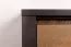 Madia "Selun" 03, rovere marrone scuro / grigio - 80 x 130 x 43 cm (h x l x p)