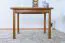 Tavolo in pino massello color rovere rustico "Junco 228A" - 120 x 70 cm 