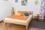 Letto futon "Wooden Nature 04" in faggio massello, oliato - 160 x 200 cm 